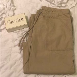 London Jeans NWOT cargo khaki pants
